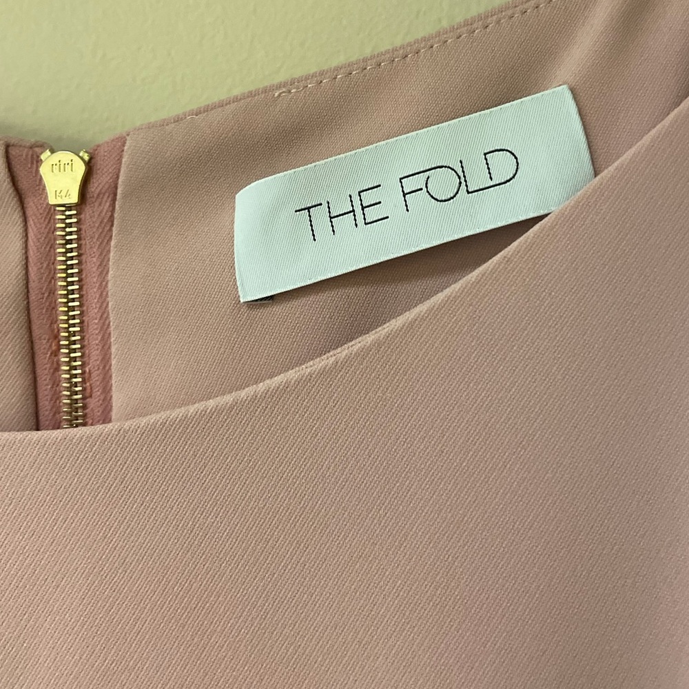The Fold London Camelot Blush Pink Dress Size US 8 - Picture 6 of 13